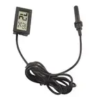 (Black)Temperature Humidity Meter LCD Hygrometer Thermometer For Violin AU