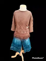 NWT- Naartjie Girls Fringe Top $ Pant Set Sz.3 $55