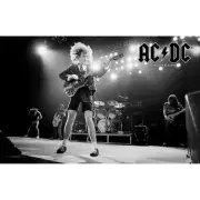 AC/DC 50 Years Poster Flag Textile Fabric Wall Banner Official Band Merch