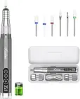 Nail Drill Professional Rechargeable Cordless Electric File Portable Efile