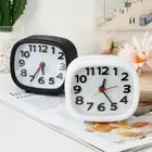 Battery Operated Simple Bedside Clocks Alarm Clock Home Decor Number Clock