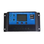 12V/24V Solar Panel Battery Regulator Charge 30A PWM Controller
