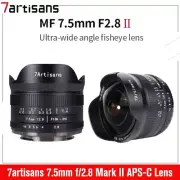 7artisans 7.5mm F2.8 II APS-C Manual Focus Fisheye Lens for Sony E mount Camera