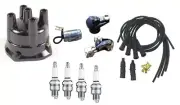 Ignition Tune up kit for John Deere 1010 2010 4 Cyl Delco Screw held Distributor