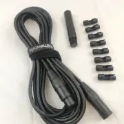 NEW Genuine Gator Frameworks 10' XLR Mic Cable for Desktop Mic Stand Ships FREE