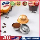 Refillable Reusable Capsule Coffee Filter Pods for Nespresso Vertuo Next AU