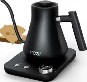 Gooseneck Electric Kettle, 5 Presets & ±1℉ Temperature Control 1200W Quick Heati