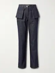 [HELMUT LANG] HELMUT LANG - Utility Mid-rise Straight-leg Jeans - Blue - 27 27 Blue