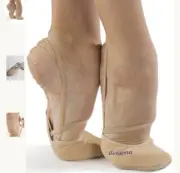 Rhythmic Gymnastics Caricia Elite Toe Shoe Dvillena Spain SOFT SHAPE Sz 37 NWT