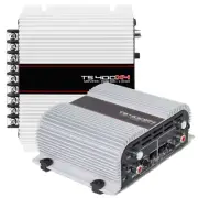 Amplifier TS 400x4 400W 4-Channel Class D Car Amplifier kit 2x TS400x4