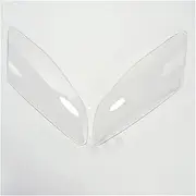 Guard Light Lense Cover For Y&AMAHA R6 2006 2007 Headlight Grille Guard 1 Pair Motorcycle Headlight Protector Lens Cover Shield Case(3)
