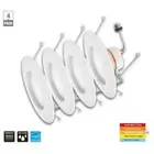 Commercial Electric 4 Lamps Color Temperature Selectable LED Recessed Trim 5"-6"