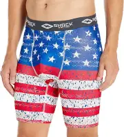 Compression Shorts Men, Protective Bio-Flex Cup, Moisture-Wicking, Vented Protec