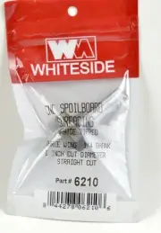 Whiteside 6210 CNC Spoilboard Surfacing Router Bit, 1/4 Shank