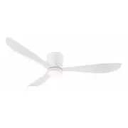 Mercator Instinct 54" DC ABS Low Profile Ceiling Fan with Remote & 18W LED Light