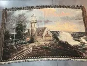 THOMAS KINKADE Painter Of Light Blanket/Wall Tapestry - 63x40