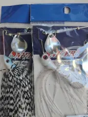 2x Bass, Yellowbelly, Cod Spinnerbait Spinner Baits Fishing Lures 13 grams