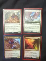 Magic The Gathering Dwarf White/Red/Vehicle 99 Card Commander Deck