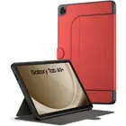 For Samsung Galaxy Tab A9 Plus Case Poetic Magnetic Folio Stand Cover Dark Red
