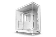 NZXT H6 Flow 2023 Compact Mid Tower ATX Case White [CC-H61FW-01]