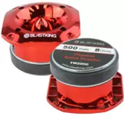 Blastking TW2000-RED 1.5 inch 500 Watts 4x4 inch VC Titanium Bullet Tweeter 8 Ω