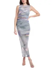 Misha Zoey Mesh Gown