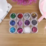 Metallic Toe Nail Art Nail Decoration Shining Glitter Nail Art Charms Nail Gems
