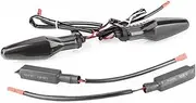 KIXURO for F900XR F900R F750GS F850GS/ADV S1000RR S1000R Light Turn Signal Light Motorcycle Front/Rear Flasher F 900 R XR 1000 R Motorcycle Turn Signal Light(Black 2 PCS Smoke)