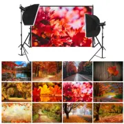 5x7ft 3x5ft Autumn Deciduous Background Cloth Studio Photography Backdrop Decor