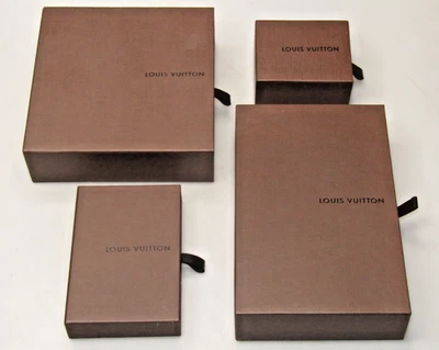 Lot Classic Assorted Louis Vuitton Acessories Wallet Scarf Gift Box NEW EMPTY