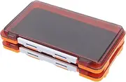 Gatuida 2pcs Fishing Box Portable Lure Storage Organizer for Hooks Tackle Holder for Outdoor Fishing Gear Durable Material for Easy Carrying and Generous Storage