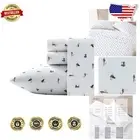 Elegant Fishing Flies Twin XL Sheet Set - Soft Cotton Percale for All Seasons