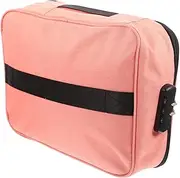 [JEWEDECO] Sturdy Certificate Organizer Waterproof File Bag Collapsible Id Storage Bag Fireproof Document Organizer Box