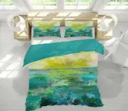 3D Blue Lake 3796NA Bed Pillowcases Quilt Cover Duvet Allan P. Friedlander Fay