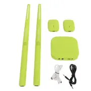 (Green)Virtual Drum Kit Virtual Reality Drum Set Portable Electronic DruM HO
