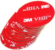 3M VHB Double Sided Sticky Pads,Extra Strong Heavy Adhesive Mounting Tape Round Grey