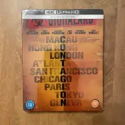 Contagion (4K UHD/Region B Blu-ray, 2011) OOP/SEALED/MINT Steelbook SHIPS IN BOX