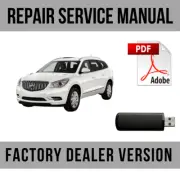 Buick Enclave 2013-2016 Shop Repair Manual USB