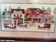 Counted cross stitch kit # 3642 Cape Cod Shops NIP Dimension brand