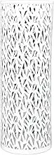 Metal Round Umbrella Stand, Hollow Design, Premium Craftsmanship, Compact Design, Multifunctional Utility, for Entryway, Home Office, Hotel (Small)