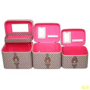 龍達！【免運】韓版化妝包大容量新款可愛便攜化妝箱大小號學生網紅化妝品收納盒