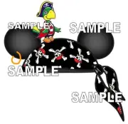 Disney World Disneyland Pirate Mickey Ears Scrapbook Die Cut Piece