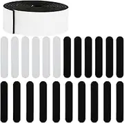 RAINFLOW 23PCS Multi-Sized Hat Foam Tape Reducer - Foam Hat Sizer Roll self Adhesive Reducer Inserts,Foam Reducing Tape Hat Sweat Liner for Hats Caps, Insert Hat Sweat Protector