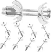 Kitchen Benchtop Jointer 100mm Countertop Joint Connector 10pcs Strong Furniture Joint Fastener Simple to Use