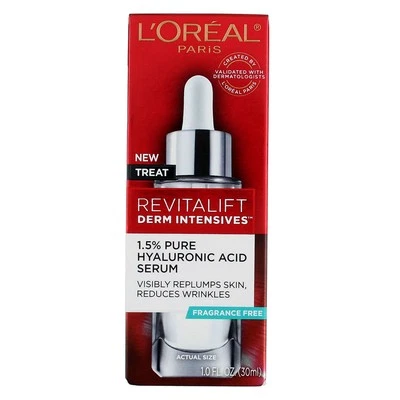 4 Pack L'Oreal Paris RevitaLift Anti-Wrinkle Serum, 1 fl oz