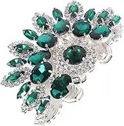 LIFKOME DIY Rhinestone Brooch Patch Decor for Clothing Creative Shape Garment Applique for Skirts Hair Accessories and Handicrafts Easy to Apply with Hot Melt