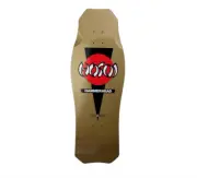 HOSOI - Hammerhead Double Take Gold / Silver Deck Reissue 10.5" x 31.0" Skateboa