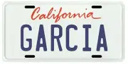 Jerry Garcia The Grateful Dead California License Plate