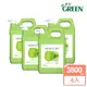 ★買箱購送廚紙★綠的GREEN 水潤抗菌潔手乳加侖桶-綠茶3800mlX4(箱購出貨)｜瘋加碼★滿額再享折扣