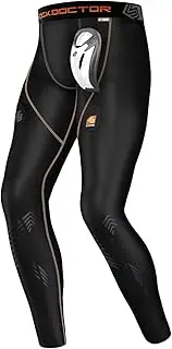 [Shock Doctor] Compression Hockey Pant w/Athletic Cup, Hockey Jock, Men's & Boy's